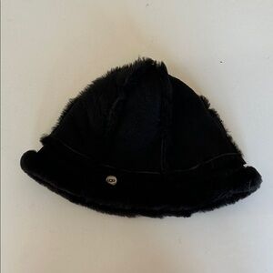 UGG Black Shearling Hat